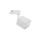Lampa OSCAR-Track-ALU-W/W-1F biała z białym przegubem 1xgu10 LUXsystem-1F (na szynę jednofazową)
