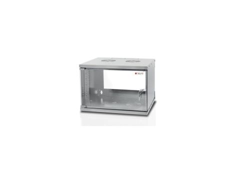 Szafka Wisząca ECO RACK 19 6U/450mm Zmontowana Szara
