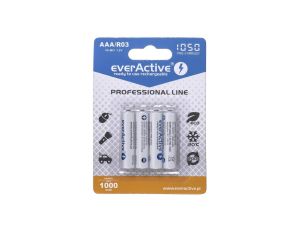 Zestaw akumulatorków everActive Professional line EVHRL03-1050 (1050mAh Ni-MH LSD)