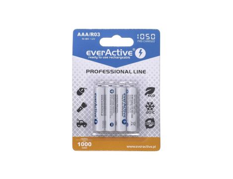 Zestaw akumulatorków everActive Professional line EVHRL03-1050 (1050mAh Ni-MH LSD)