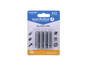 Zestaw akumulatorków everActive EVHRL03-800 (800mAh Ni-MH LSD)