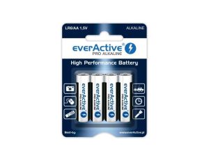 Zestaw baterii alkaliczne everActive LR64BLPA (x 4)