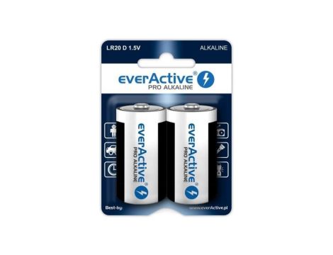 Zestaw baterii alkaliczne everActive EVLR20-PRO (x 2)