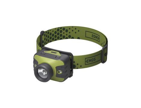 Latarka czołowa LED CREE 330 lm 200m 3 AAA z zoomem P3539