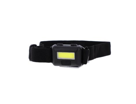 Latarka czołowa LED COB 1W 110 lm 15m 3 AAA P3538 /12szt./