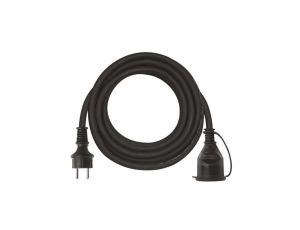 Przedłużacz 1-gniazdowy 5m 3 15mm guma / neopren P01705