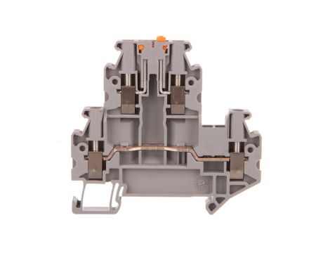 Złączka przelotowa 4-przewodowa z odłącznikiem nożowym 2,5mm2 szara UTTB 2,5-MT-P/P 3044640 /50szt./