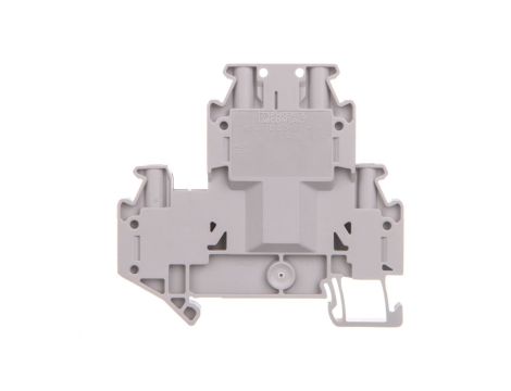Złączka szynowa rozłączalna 4-przewodowa 2,5mm2 szara UTTB 2,5-TG-P/P 3044644 /50szt./