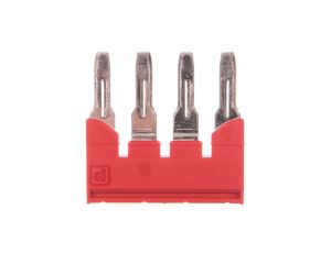Mostek wtykowy do UT-6 4-biegunowy 8,2mm czerwony FBS 4-8 3030307 /25szt./