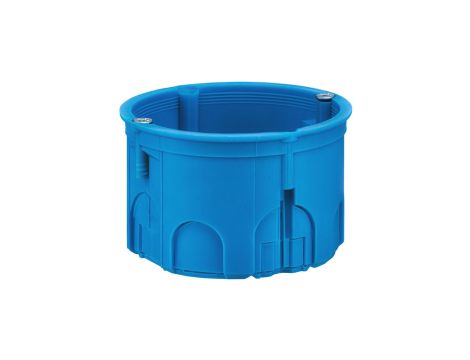 Puszka podtynkowa 40mm głębokości z wkrętami niebieska Z60Kw 34049203