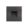 Oprawa LED dopuszkowa 3W 90lm 4000K/neutralna IP20 kwadratowa metaliczna DECENTLY S2 Gray 3W NW GXLL072