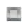 Oprawa LED dopuszkowa 2,5W 140lm 4000K/neutralna IP44 kwadratowa wodoodporna metaliczna DECENTLY IP44 Nickel 2.5W NW GXLL054