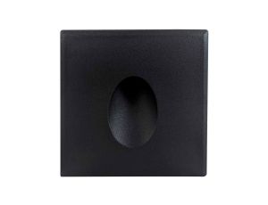 Oprawa LED dopuszkowa 3W 90lm 4000K/neutralna IP20 kwadratowa czarna DECENTLY S1 Black 3W NW GXLL068