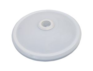 Plafon LED 12W 1250lm 4000K/neutralna IP20 okrągły z czujnikiem ruchu PIR biały LED MANA 12W NW GXPS009