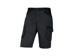 Bermudy robocze Mach2 z poliestru i bawełny ciemnoszare XL M2BE3 M2BE3GGXG