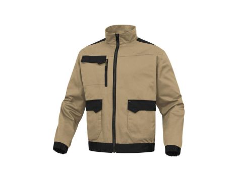 Bluza robocza Mach2 z poliestru i bawełny beżowe S M2VE3 M2VE3BBPT