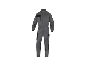 Kombinezon roboczy Mach2 z poliestru i bawełny szaro pomarańczowe 3XL M2CO3 M2CO3GO3X