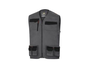 Kamizelka robocza Mach2 z poliestru i bawełny szaro pomarańczowe M M2GI3 M2GI3GOTM