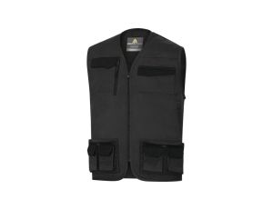 Kamizelka robocza Mach2 z poliestru i bawełny ciemnoszare S M2GI3 M2GI3GGPT