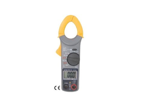Miernik multimetr cęgowy KT203 AC DC 400A cęgówka