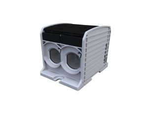 Złączka szynowa gwintowa Al/Cu STB 300-2 (87920) SIMBLOCK czarny 81302007