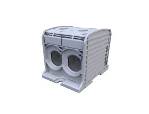 Złączka szynowa gwintowa Al/Cu STB 300-2 (87920) SIMBLOCK szary 81302002