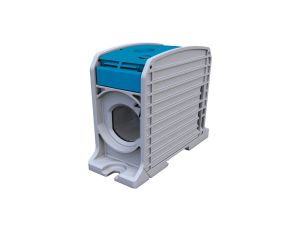 Złączka szynowa gwintowa Al/Cu STB 300 (87910) SIMBLOCK niebieski 81301003