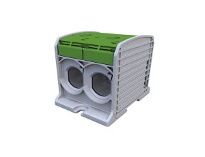 Złączka szynowa gwintowa Al/Cu STB 300-2 (87920) SIMBLOCK zielony 81302005