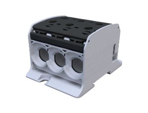 Złączka szynowa gwintowa Al/Cu STB 95-3 (87560) SIMBLOCK czarny 81103007