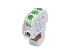 Zacisk izolowany szynowy SBB 16 (86105) SIMBLOCK zielony 81550005