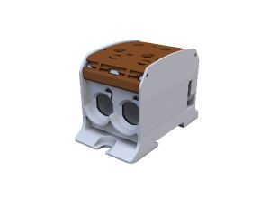 Złączka szynowa gwintowa Al/Cu STB 95-2 (87520) SIMBLOCK brązowy 81102015