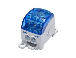 Blok rozdzielczy - uniwersalny Al/Cu SUB 220 (82060) SIMBLOCK niebieski 81650003