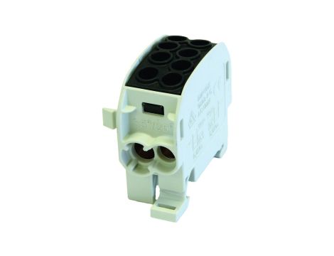 Blok rozdzielczy - odgałęźny Al/Cu SCB 35 (80210) SIMBLOCK czarny 81502007