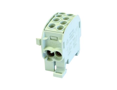 Blok rozdzielczy - odgałęźny Al/Cu SCB 35 (80210) SIMBLOCK szary 81502002