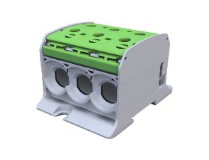 Złączka szynowa gwintowa Al/Cu STB 95-3 (87560) SIMBLOCK zielony 81103005