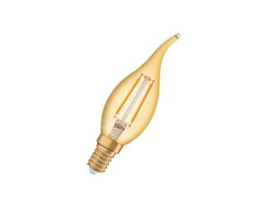 Żarówka LED Vintage 1906 LED CL BA FIL GOLD 22 non-dim 2,5W/824 E14 4058075293236
