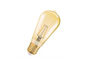 Żarówka LED Vintage 1906 LED CL Edison FIL GOLD 22 non-dim 2,5W/825 E27 4058075808706