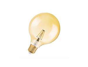 Żarówka LED Vintage 1906 LED CL GLOBE125 FIL GOLD 55 non-dim 6,5W/825 E27 4058075809406