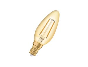 Żarówka LED Vintage 1906 LED CL B FIL GOLD 22 non-dim 2,5W/824 E14 4058075293212
