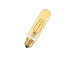 Żarówka LED Vintage 1906 LED CL Tubular FIL GOLD 20 non-dim 2,5W/824 E27 4058075808171