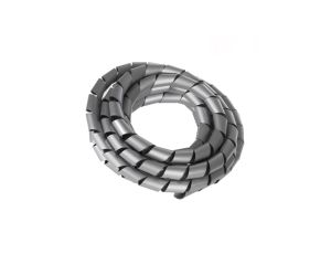 Osłona maskująca na kable Maclean MCTV-687S (20.4*22mm) 3m srebna spirala MCTV-687