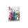 Lampki choinkowe 96LED cherry 10m RGB 64 programy pilot IP44 timer D5AA01