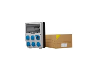 Rozdzielnica budowlana 6x230V DV-S/FI Schuko Doktorvolt 1769
