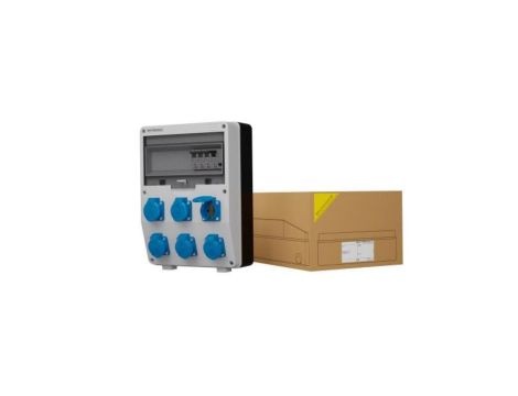 Rozdzielnica budowlana 6x230V DV-S/FI Schuko Doktorvolt 1769