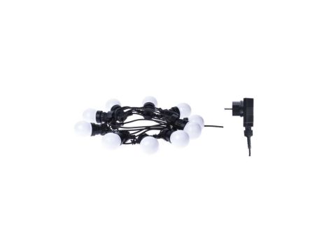 Łańcuch XMAS PARTY 2,25W 10X5LED 5m IP44 mleczny DCPW01