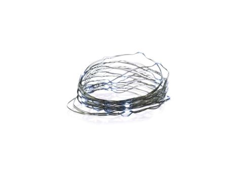 Lampki choinkowe XMAS nano TIMER 2,4W 75LED 7,5m IP44 zimny biały D3AC04
