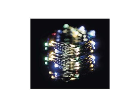 Lampki choinkowe XMAS nano TIMER 3,6W 150LED 15m IP44 multikolor D3AM03