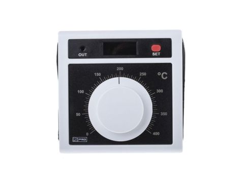 Regulator temperatury wł./wył. 1-wyjściowy-wyjściowy, Uz 230 V AC, 96 x 96mm