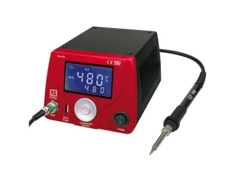 Stacja lutownicza, 1-wyjściowa, 220 → 240V, Typ F — wtyczka Schuko, typ G — brytyjski 3-stykowy, RS PRO