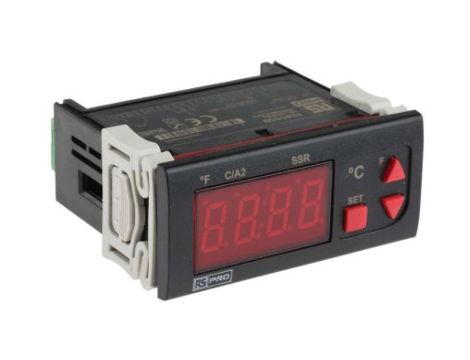 Regulator temperatury wł./wył. 1-wyjściowy-wyjściowy, Uz 230 V AC, 77 x 35mm